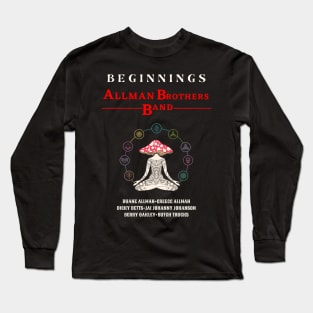 The Allman Brothers Band - Beginnings // In Album Fan Art Designs Long Sleeve T-Shirt